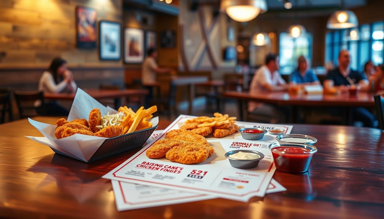 Raising Cane's Chicken Fingers Hattiesburg Menu
