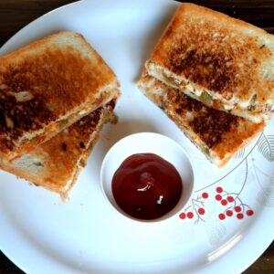 Peri Peri Grilled Sandwich.