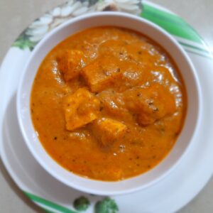 Paneer Butter Masala.